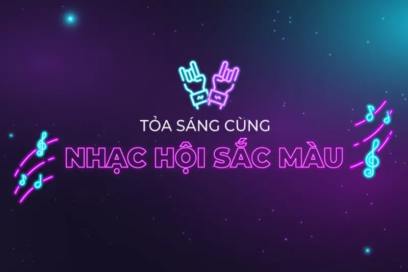 Chờ ngày "trẩy hội" cùng Nhạc hội Sắc màu